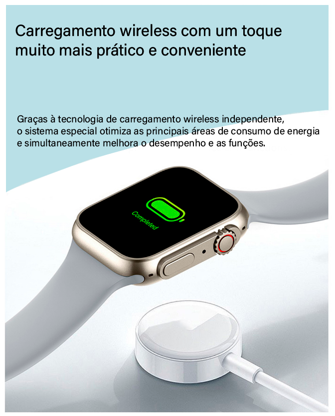 Smartwatch 2023 série 8, Ultra Rápido e Ultra Resistente - Watch 8 Ultra™