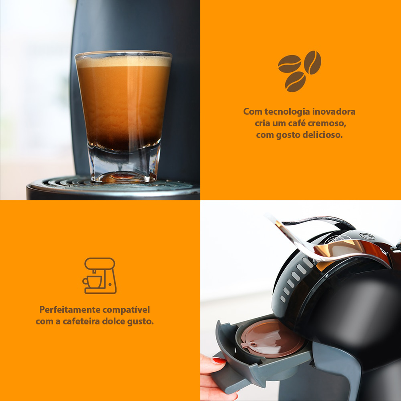 Cápsula Reutilizável para Cafeteira Dolce Gusto - Magic Coffee™