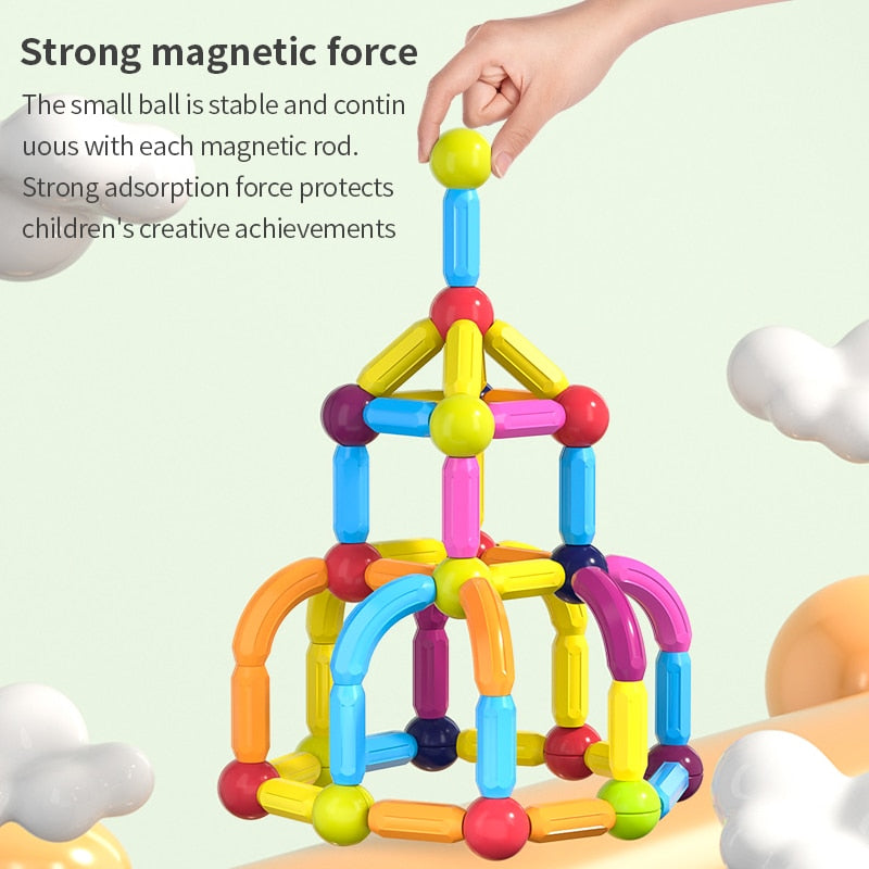 Brinquedo de Montar com Peças Magnéticas - Magnetic Toy™