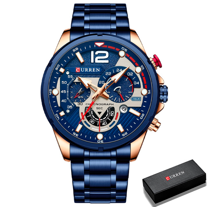 Relógio Masculino Esportivo - Curren Vegas™